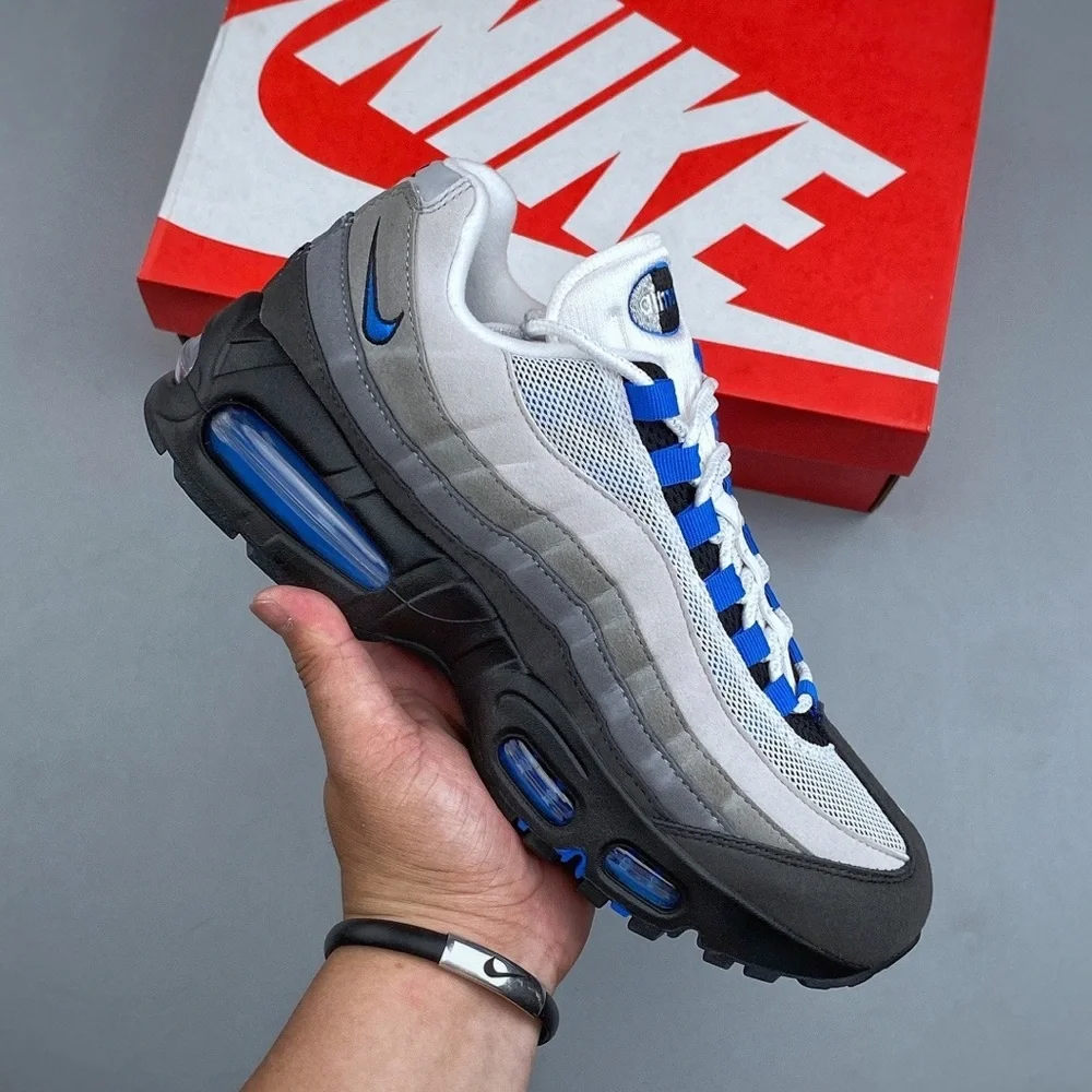 Nike Air Max 95 OG Blue Spark IM7410-100 Men's Comfort Shoes